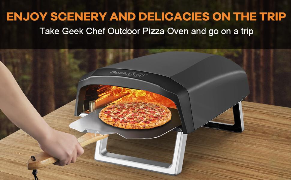 Geek Chef Gas Pizza Oven, Pizza Ovens for Outside Propane, Portable,Ban Amazon,lowes.homedepot