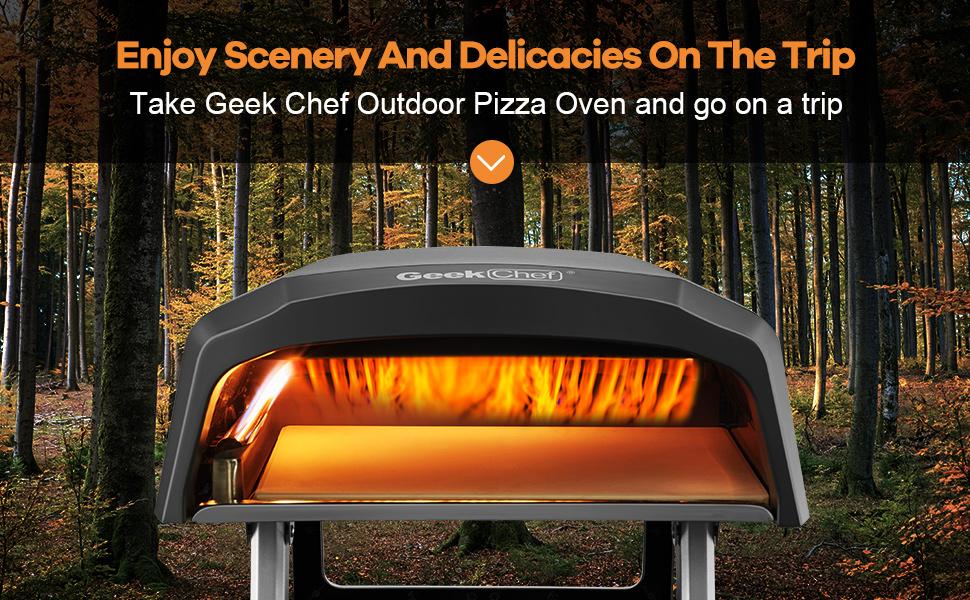 Geek Chef Gas Pizza Oven, Pizza Ovens for Outside Propane, Portable,Ban Amazon,lowes.homedepot