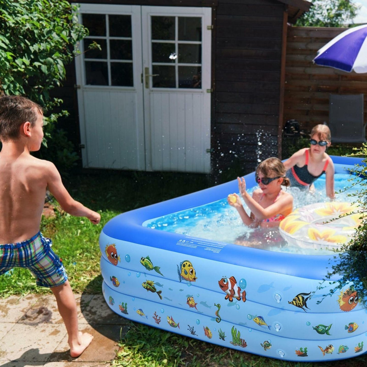 Bulk Order, Rectangular Inflatable Swimming Pool