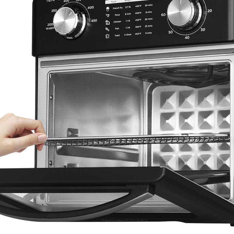 Geek Chef Air Fryer 10QT, Countertop Toaster Oven, 4 Slice Toaster Air Fryer Oven, Stainless Steel