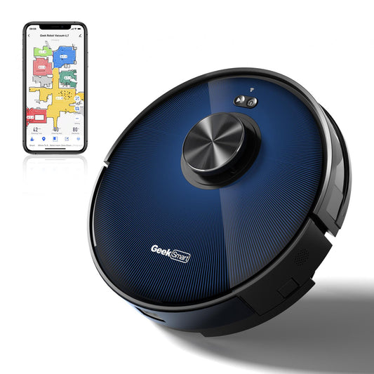 Geek Smart L7 Robot Vacuum Cleaner&Mop,WiFi Connected APP,Selective Room Cleaning,2700 PA Suction