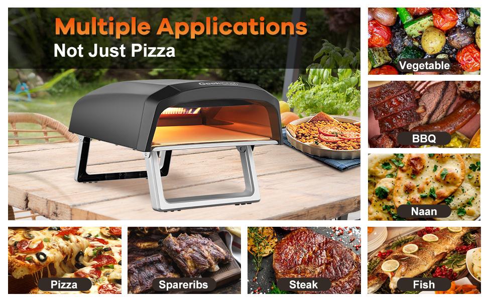 Geek Chef Gas Pizza Oven, Pizza Ovens for Outside Propane, Portable，Ban Amazon,lowes.homedepot