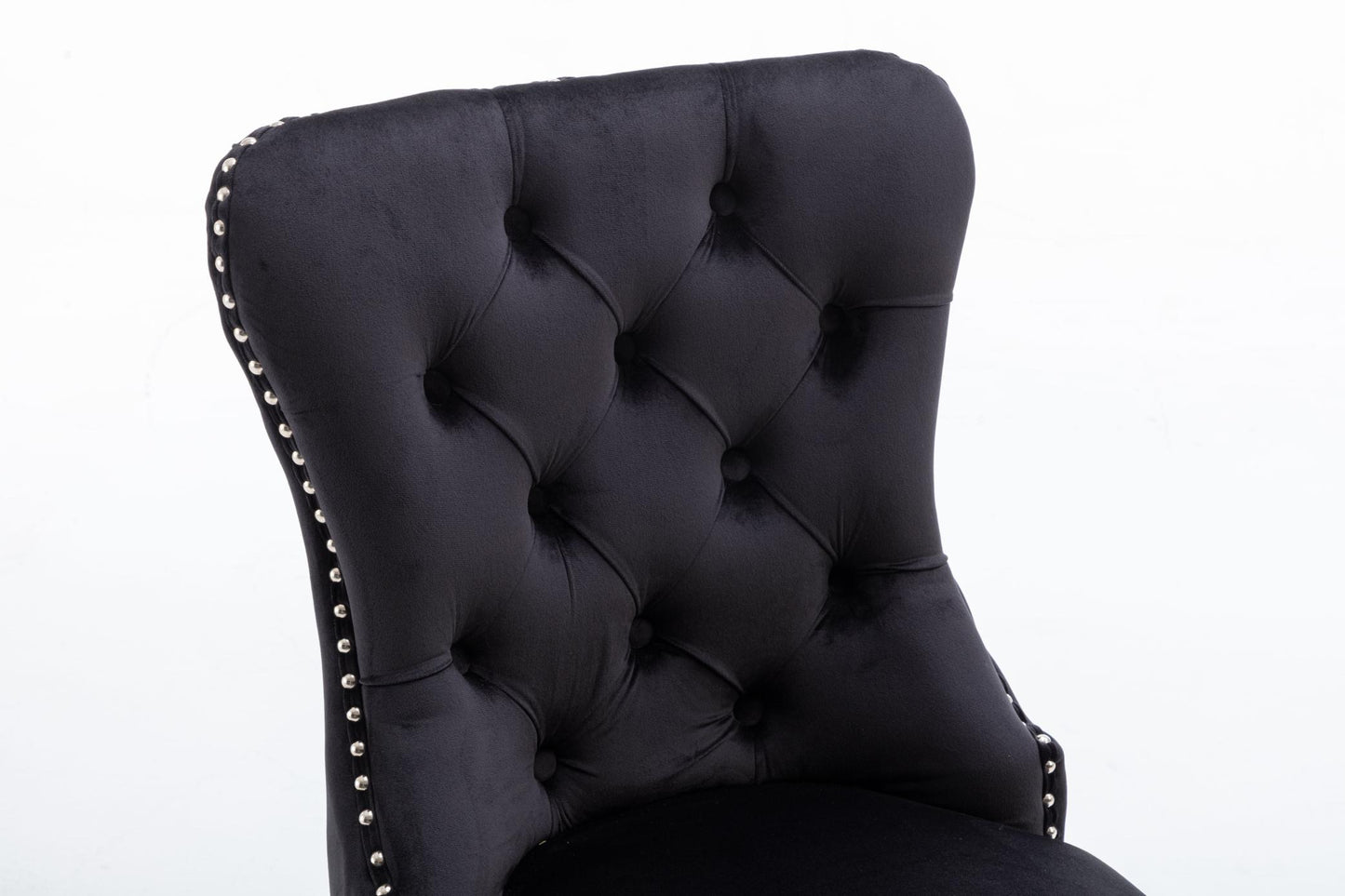 Dining Chairs Set of 2 , Velvet Upholstered Dining Room Chairs Modern Elegant