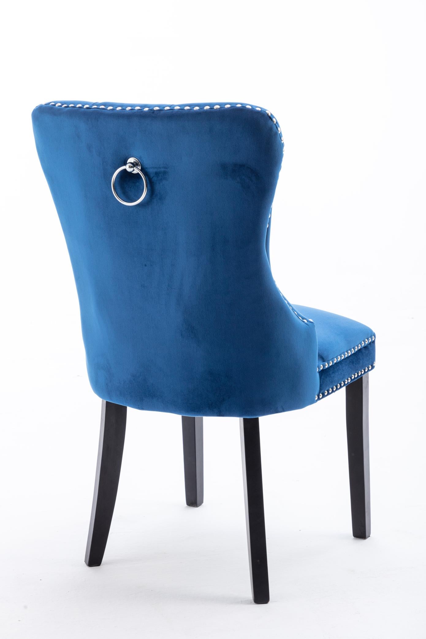 Dining Chairs Set of 2 , Velvet Upholstered Dining Room Chairs Modern Elegant
